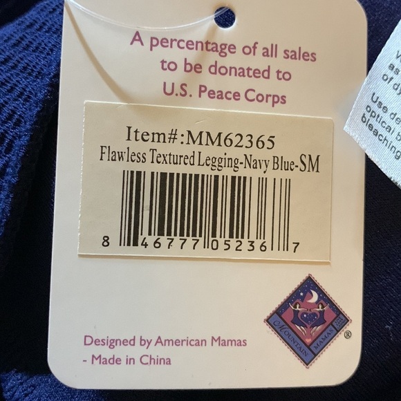 Mountain Mamas Flawless Textured Leggings, NWT, see measurements - Picture 8 of 8